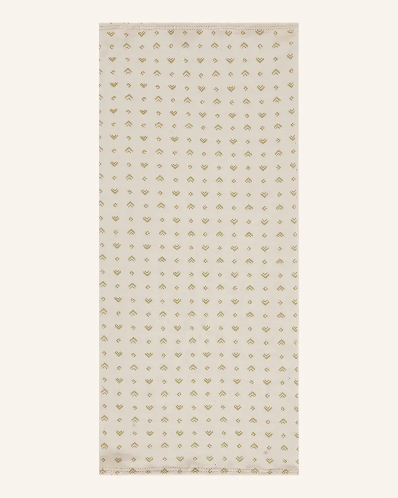 P.A.C. Multifunktionstuch Aus Merinowolle gruen Creme