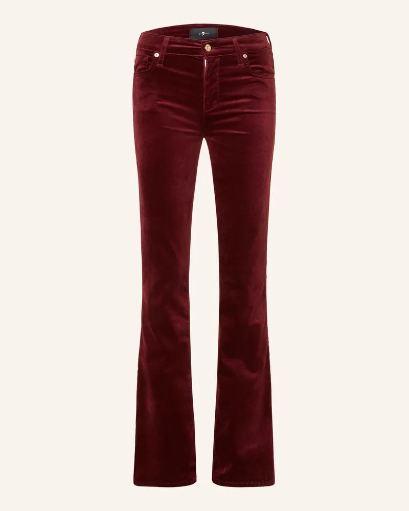 7 for all mankind Samthose The Leggy rot Dunkelrot