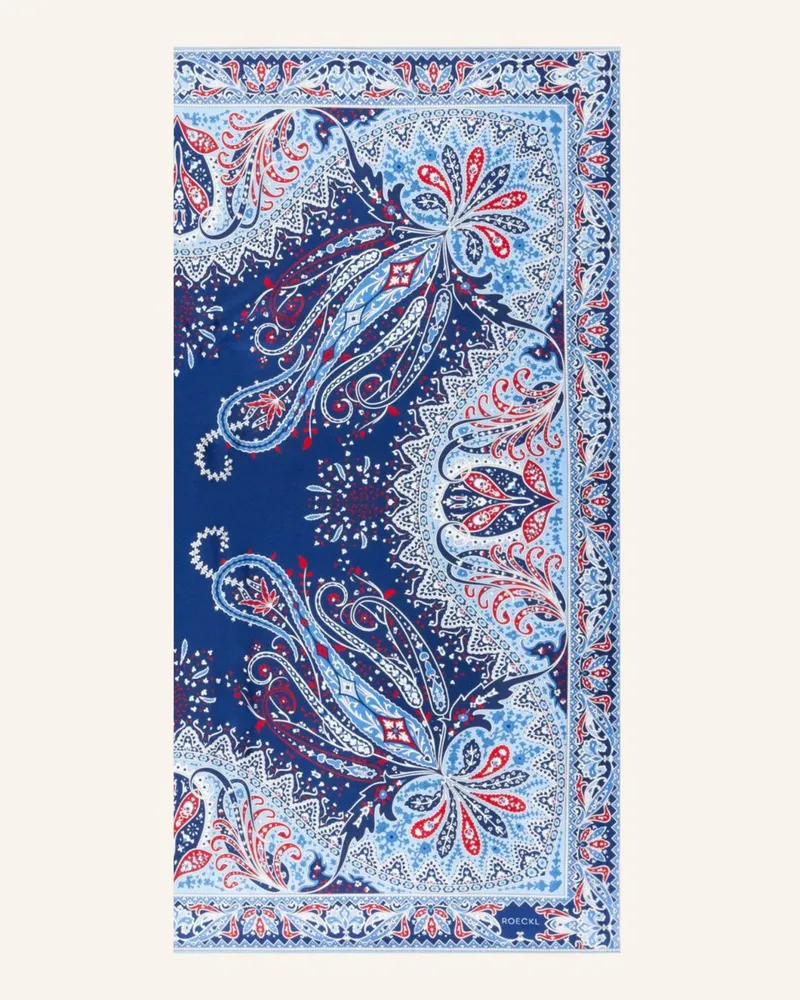 Roeckl Tücher Paisley Dreams blau Blau