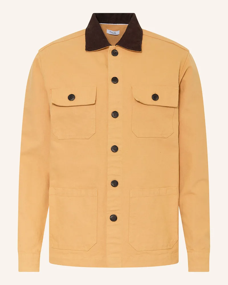 paul Overshirt beige Camel