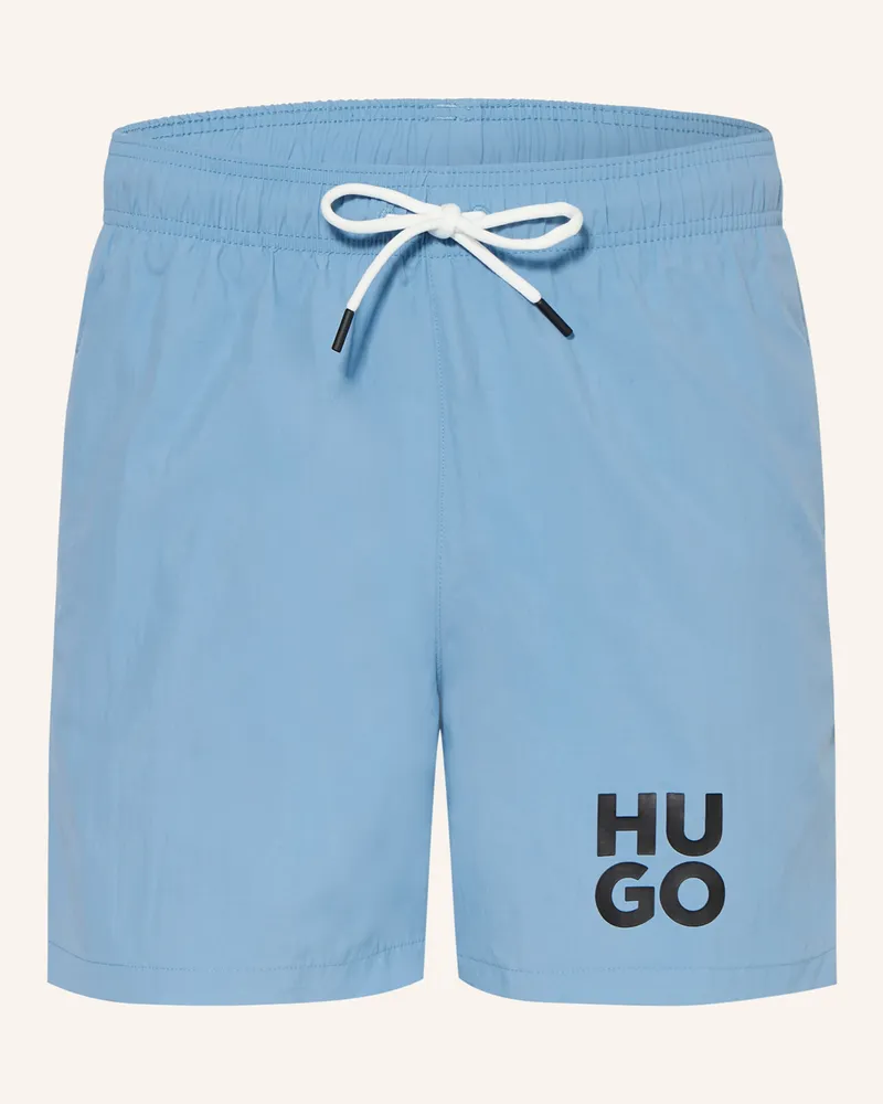 HUGO BOSS Badeshorts PAOLO Hellblau