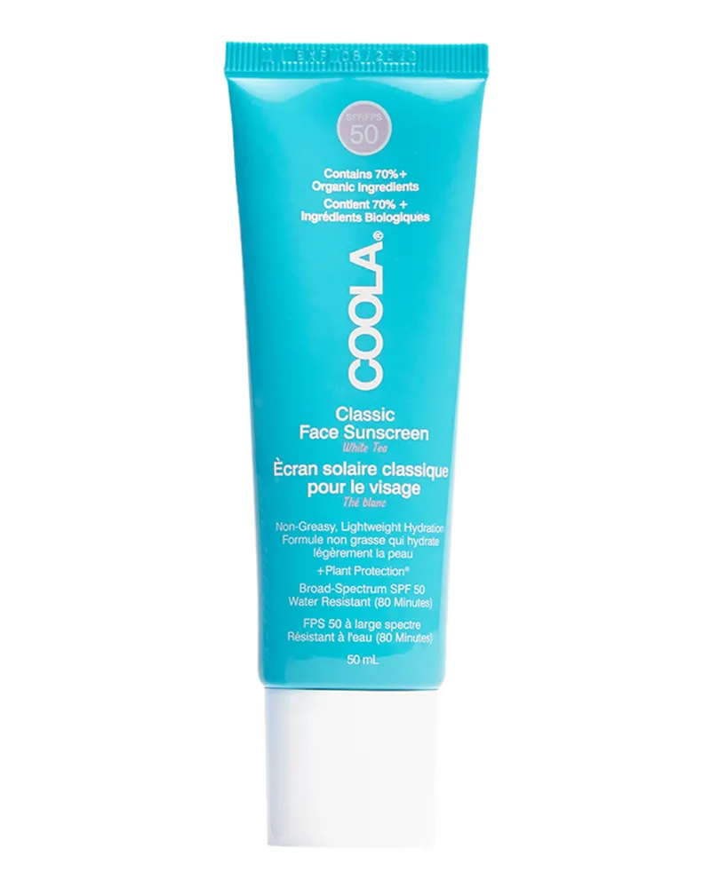 Coola CLASSIC FACE LOTION WHITE TEA SPF 50 
