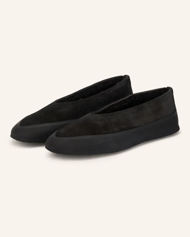 Le Monde Béryl Slipper Apres-Ski schwarz Schwarz