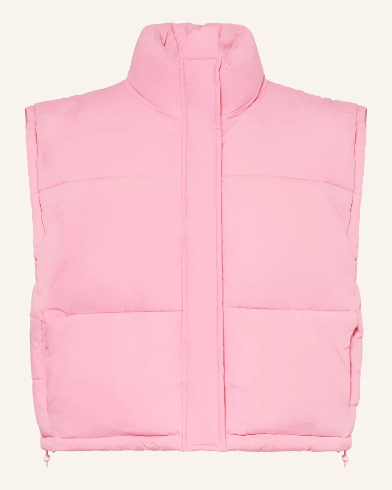 American Vintage Steppweste ROFY Rosa