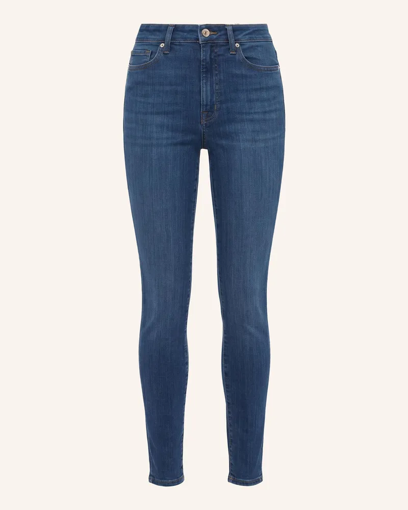 7 for all mankind Skinny Jeans Hw Skinny blau Mid