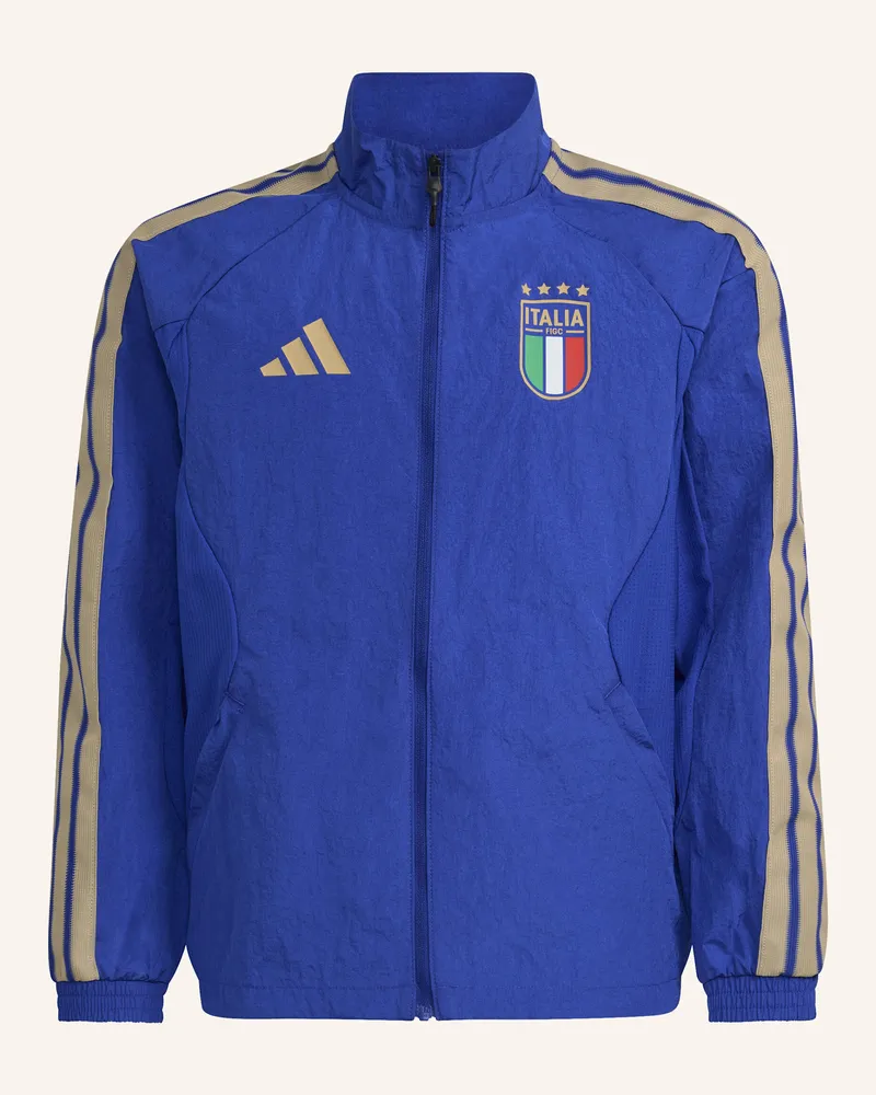 adidas Italien Kids Anthem Heimjacke blau Blau