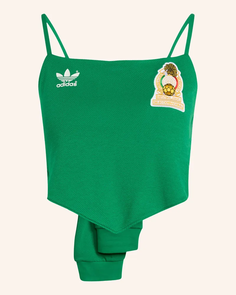 adidas Cropped-Top Mexiko Reconstructed Bringback gruen Grün