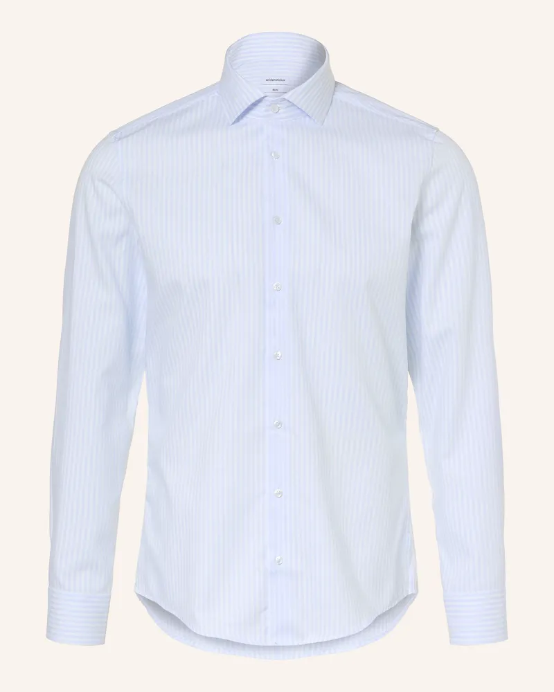 Seidensticker Hemd Slim Fit blau Hellblau