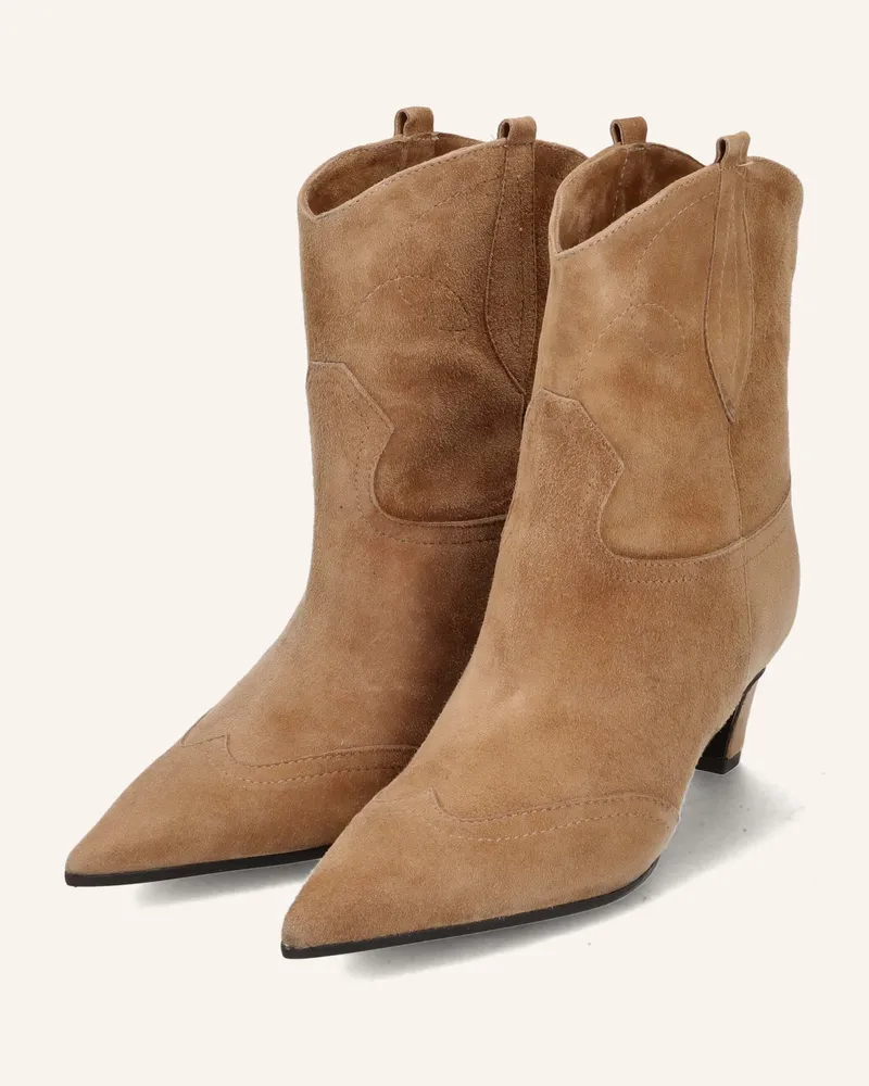 Thea Mika Cowboy Boots Braun
