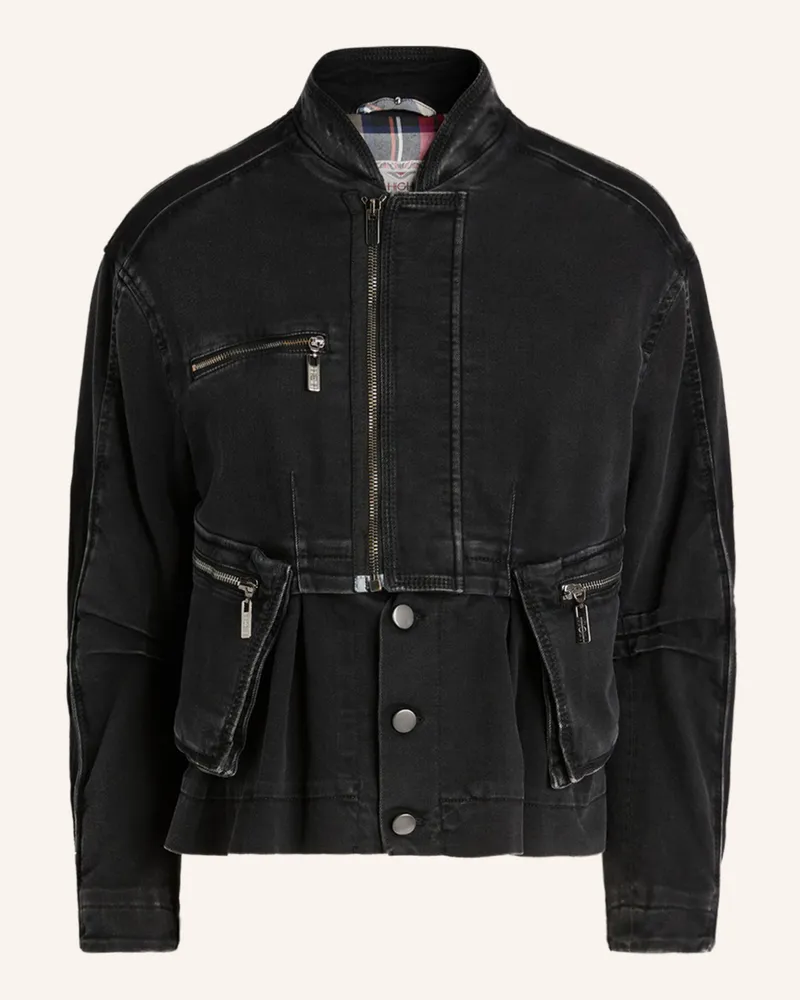 HIGH Jeansjacke Keira schwarz Schwarz