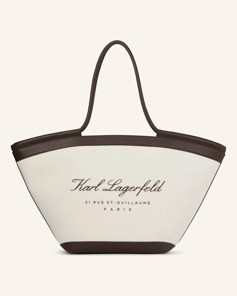 Karl Lagerfeld Strandtasche Beige