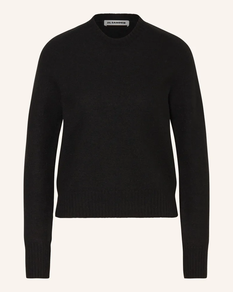 Jil Sander Pullover schwarz Schwarz