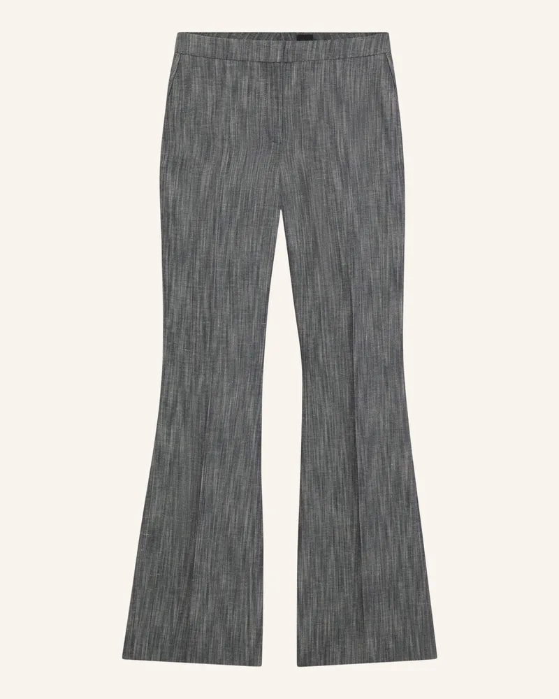 HUGO BOSS Business Hose Talifia Regular Fit schwarz Dunkelblau