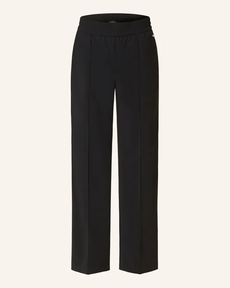 RAFFAELLO ROSSI  Hose Cosmea Im Jogging-Stil schwarz Schwarz