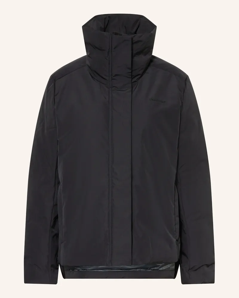 Knowledge Cotton Apparel Funktionsjacke Schwarz