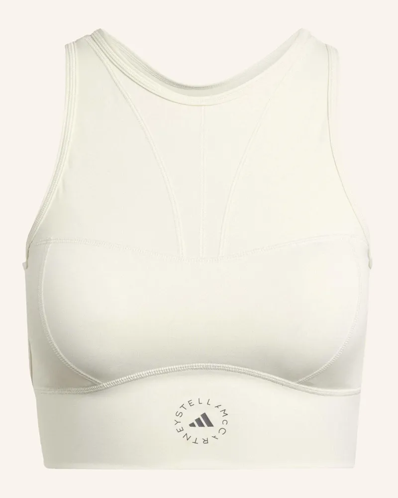 adidas Cropped-Top Adidas By Stella Mccartney beige Creme