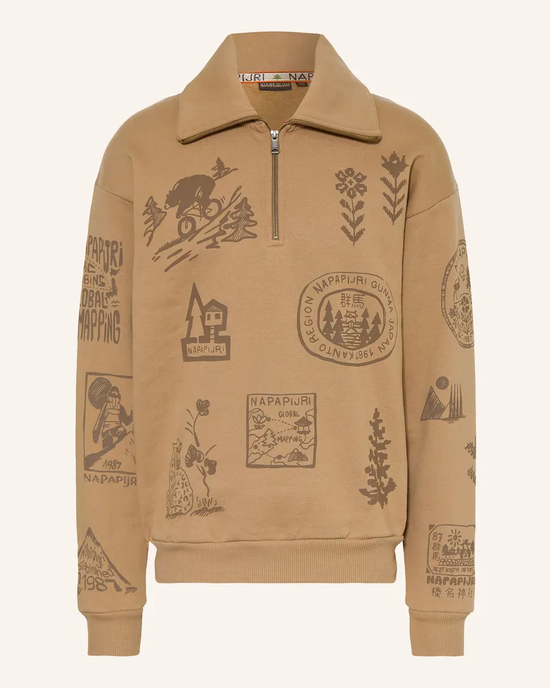 Napapijri Troyer B-Tenri Hz braun Beige