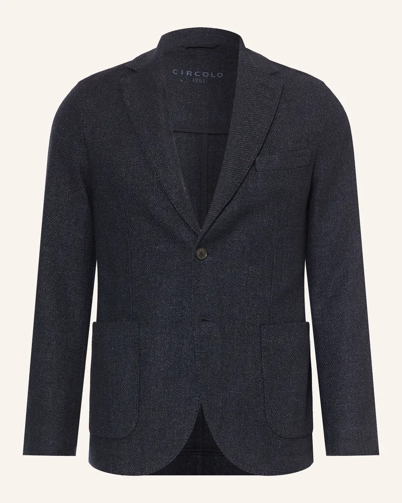 CIRCOLO 1901 Jerseysakko Slim Fit blau Dunkelblau