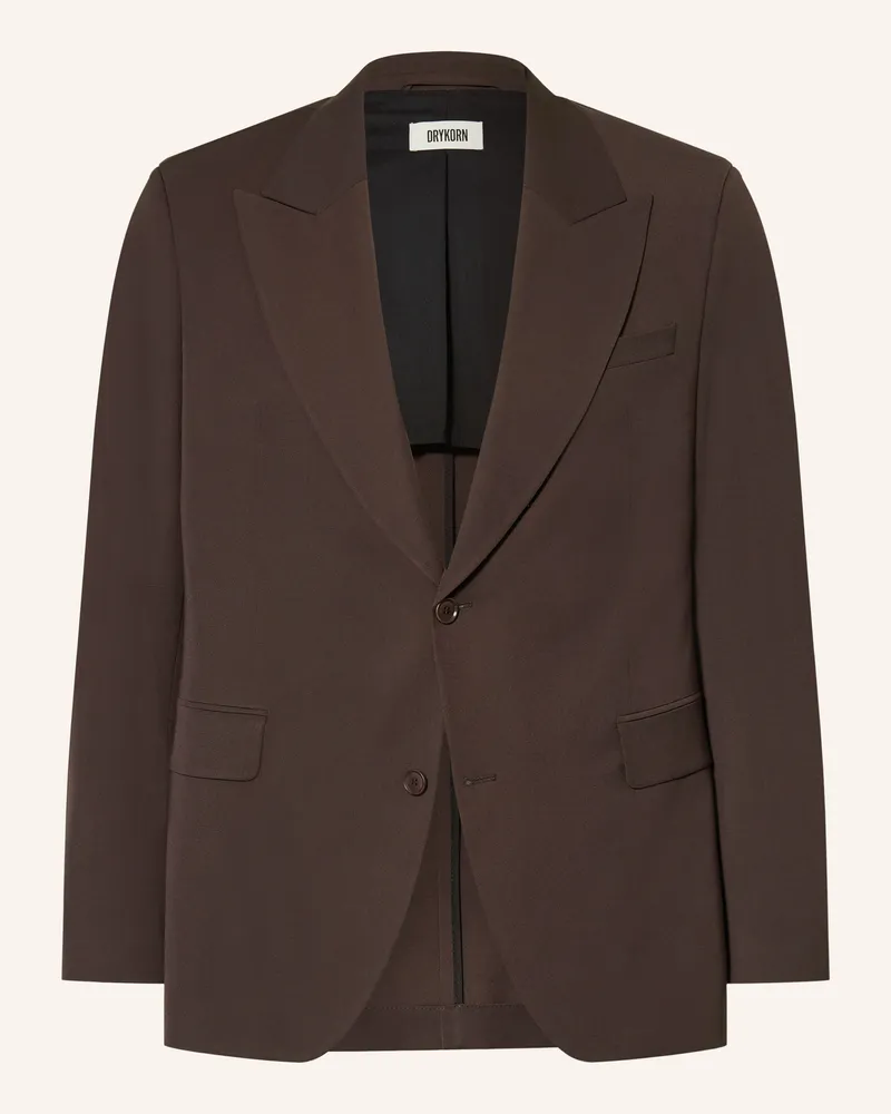 Drykorn Sakko Jacato Regular Fit braun Dunkelbraun