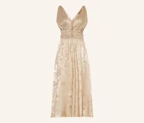 Abendkleid mit Glitzergarn