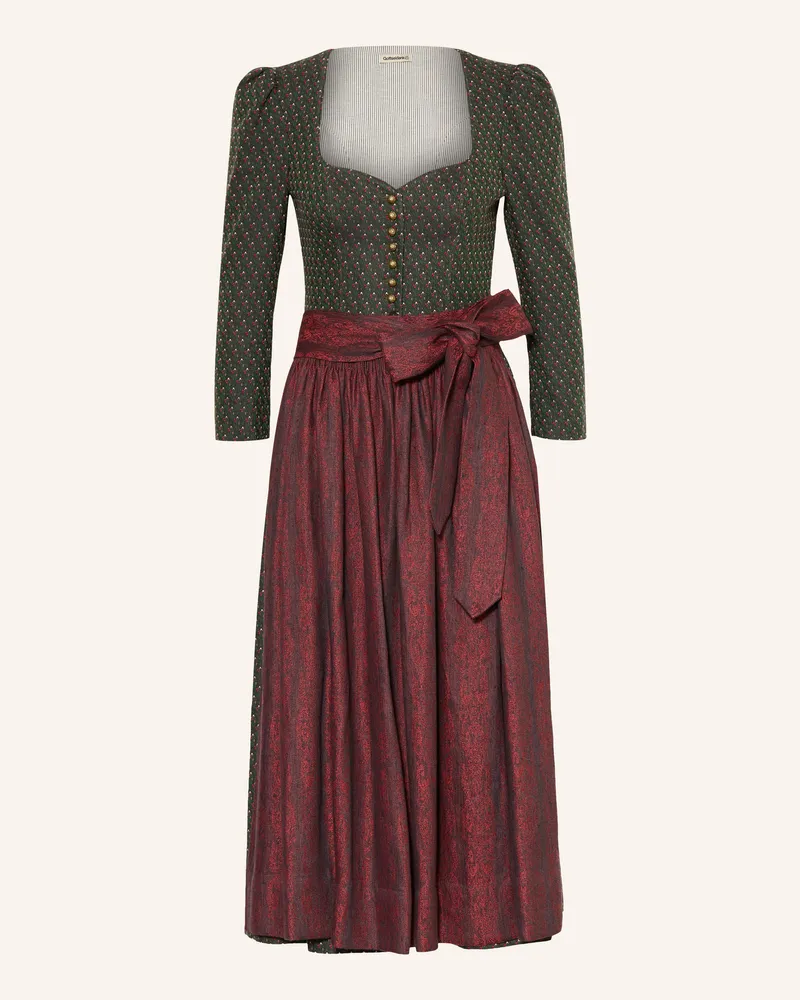 Gottseidank Dirndl Amelie Mit 3/4-Arm gruen Dunkelgrün