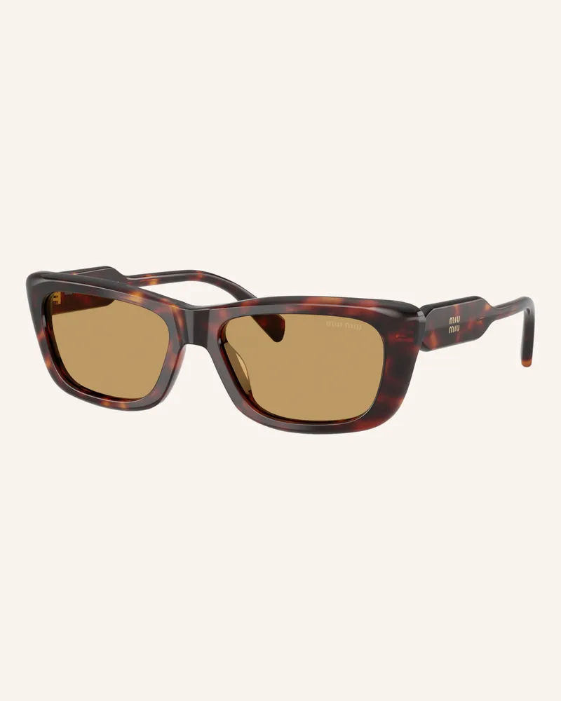 Miu Miu Sonnenbrille Mu b12s braun Havana
