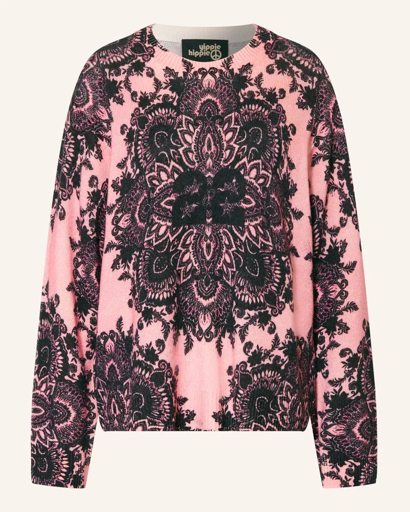 Yippie Hippie Pullover rosa Rosa
