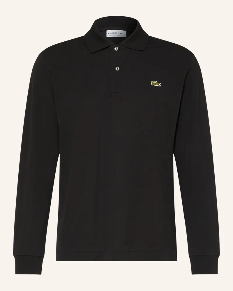 Lacoste Jersey-Poloshirt schwarz Schwarz