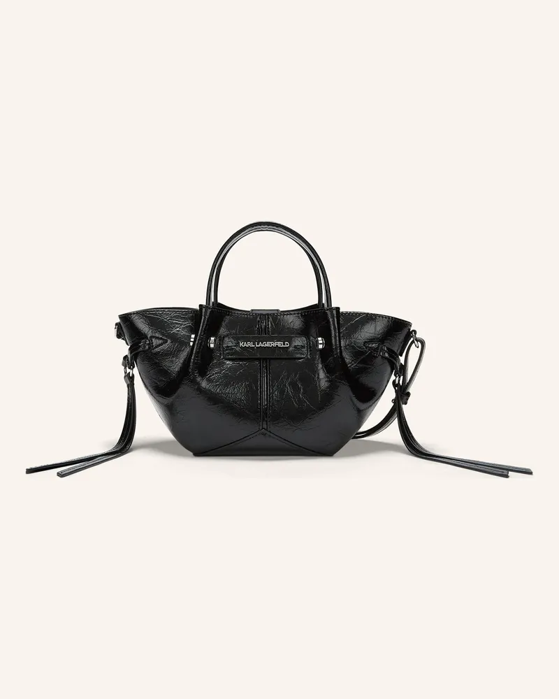 Karl Lagerfeld Handtasche schwarz Schwarz