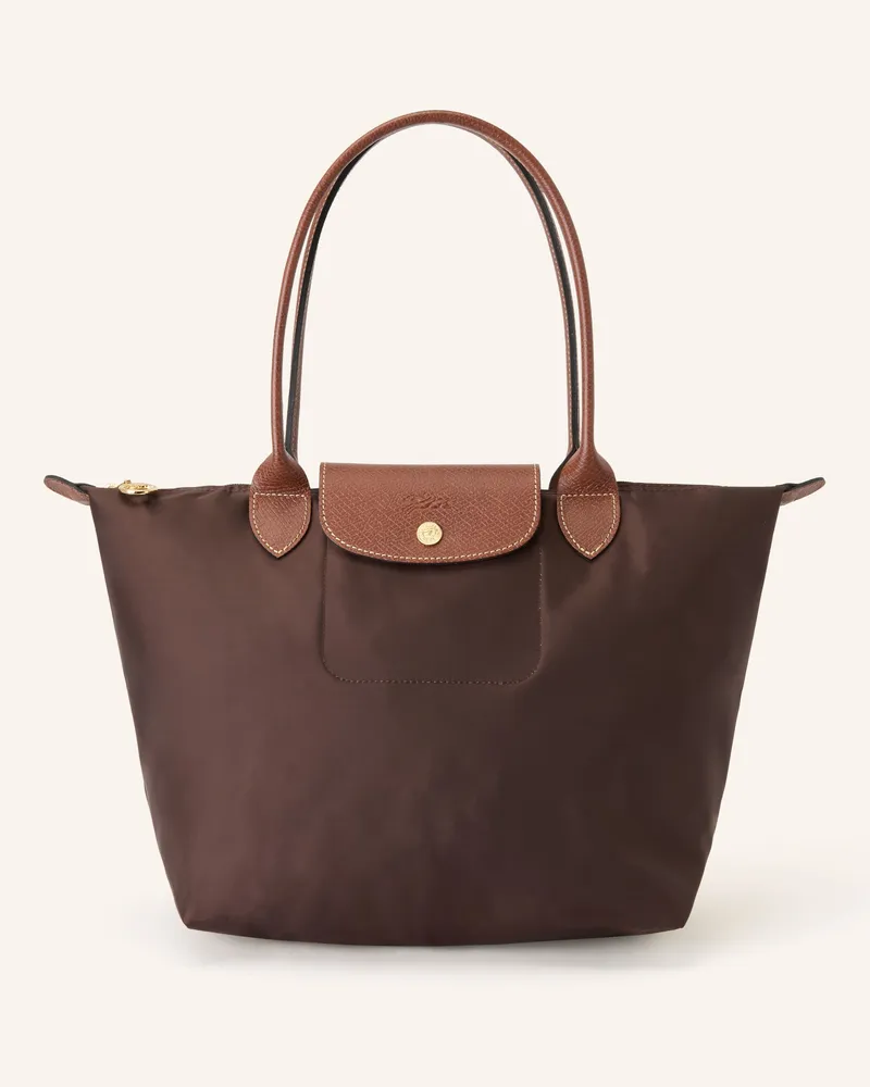 Longchamp Shopper Le Pliage M braun Dunkelbraun
