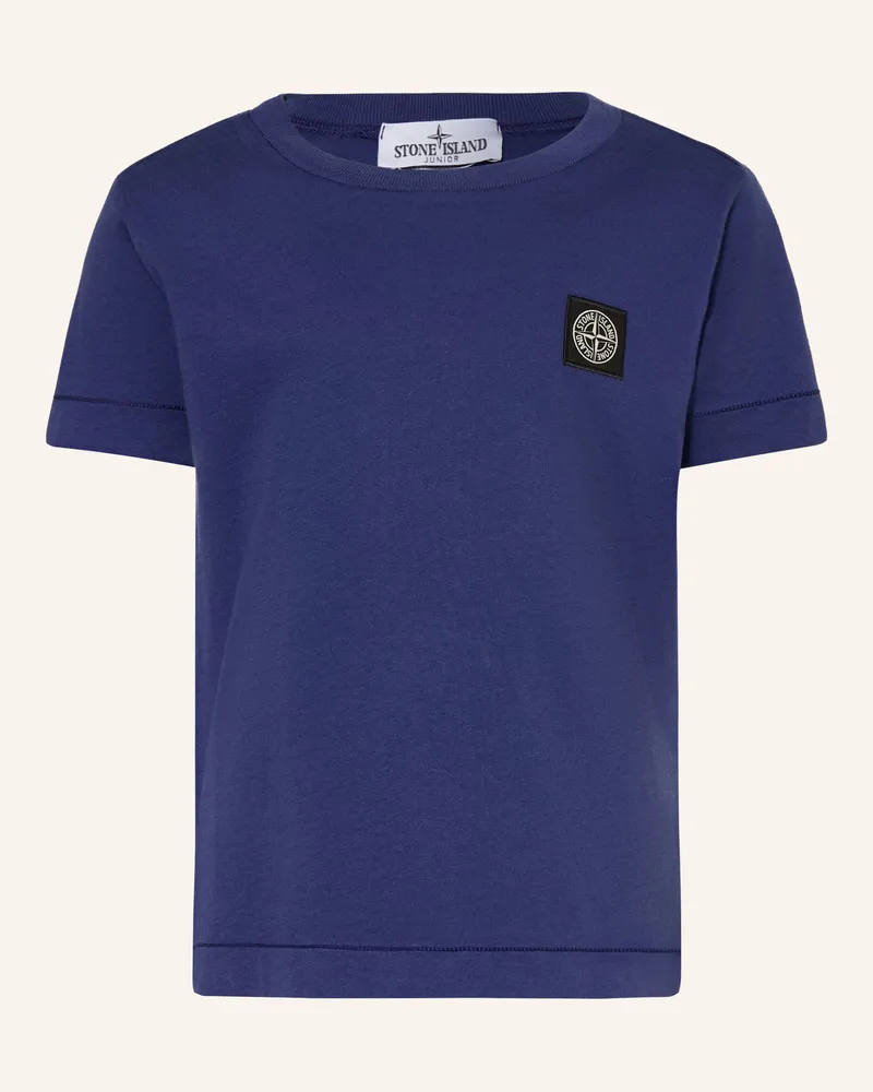 Stone Island T-Shirt blau Dunkelblau
