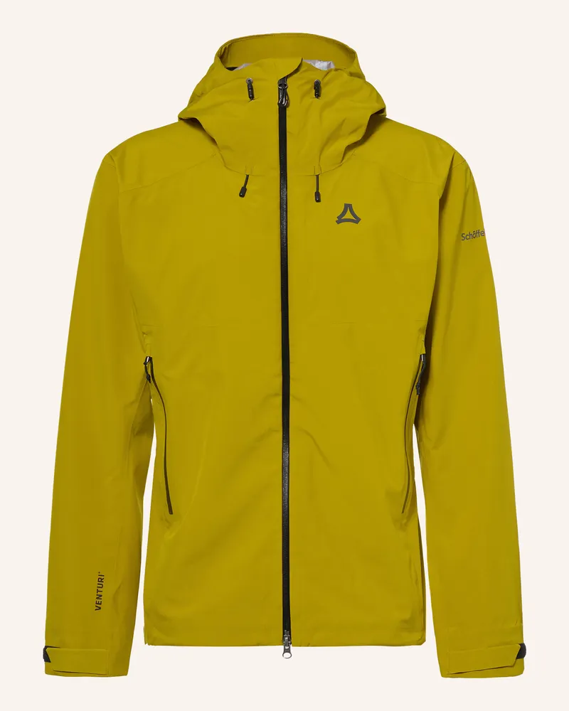 Schöffel Funktionsjacke Cascata gelb Dunkelgelb
