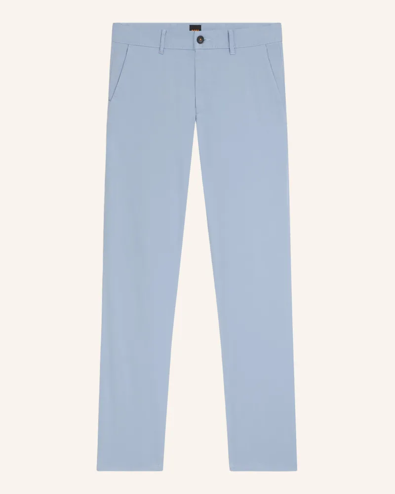 HUGO BOSS Chino CHINO Slim Fit Blau