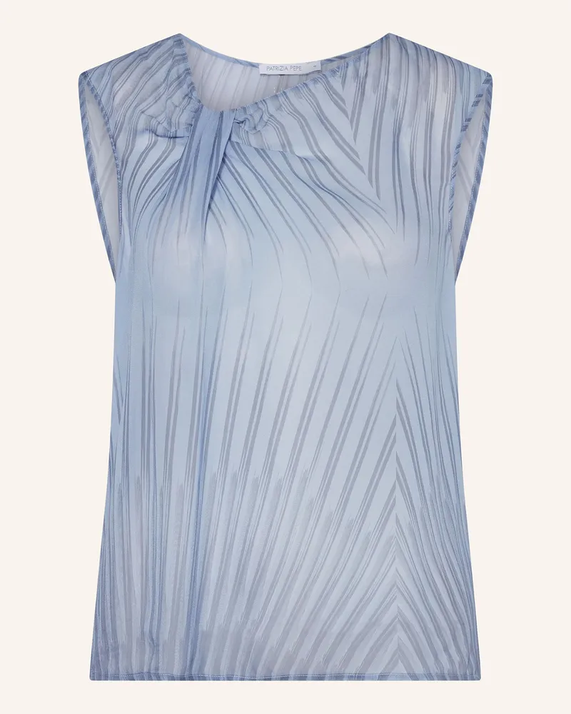 Patrizia Pepe Blusentop Blaugrau