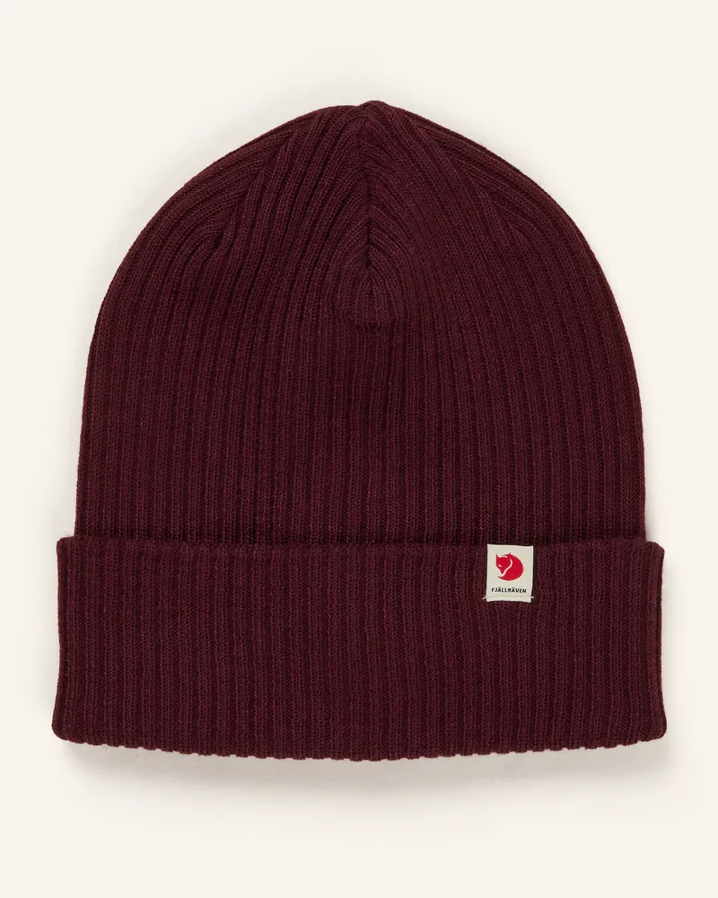 Fjäll Räven Mütze RIB Dunkelrot