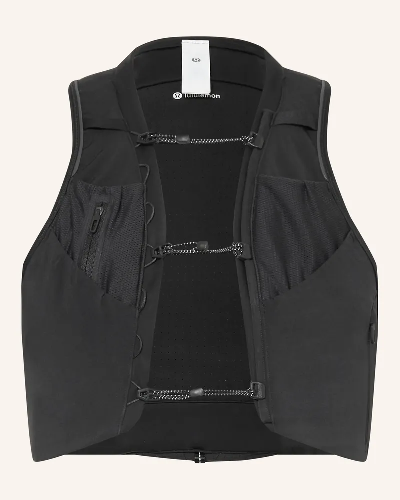 LULULEMON Laufweste Fast And Free schwarz Schwarz