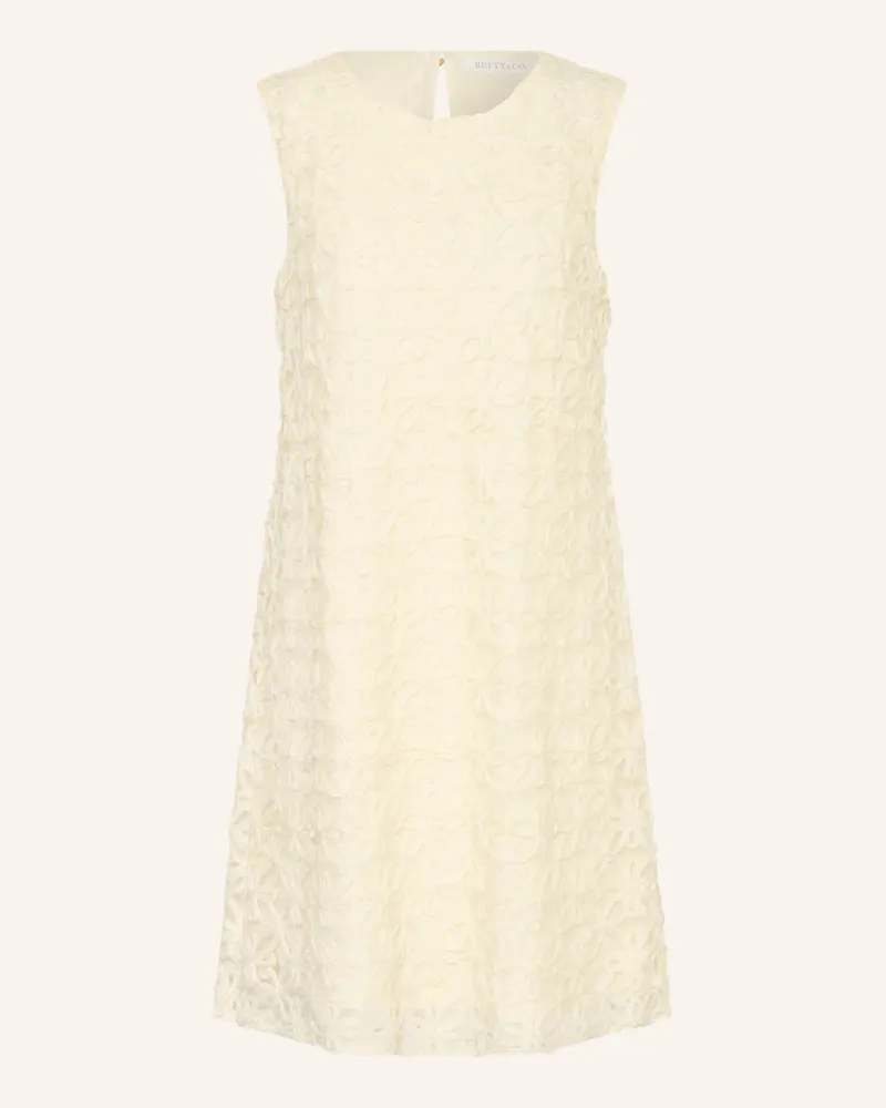 Betty Barclay Mesh-Kleid Creme