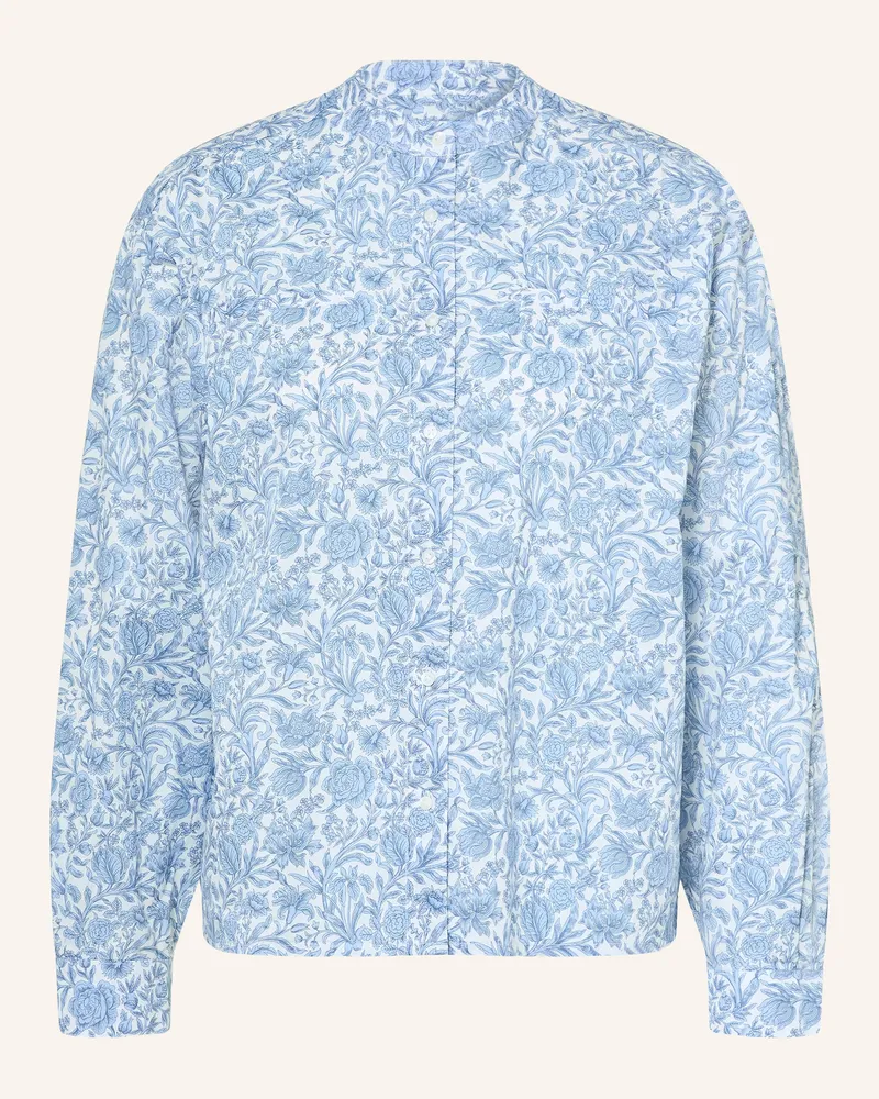 tonno e panna Bluse blau Weiss