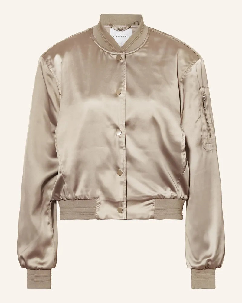 RINO & PELLE Satinblouson BANNER Khaki