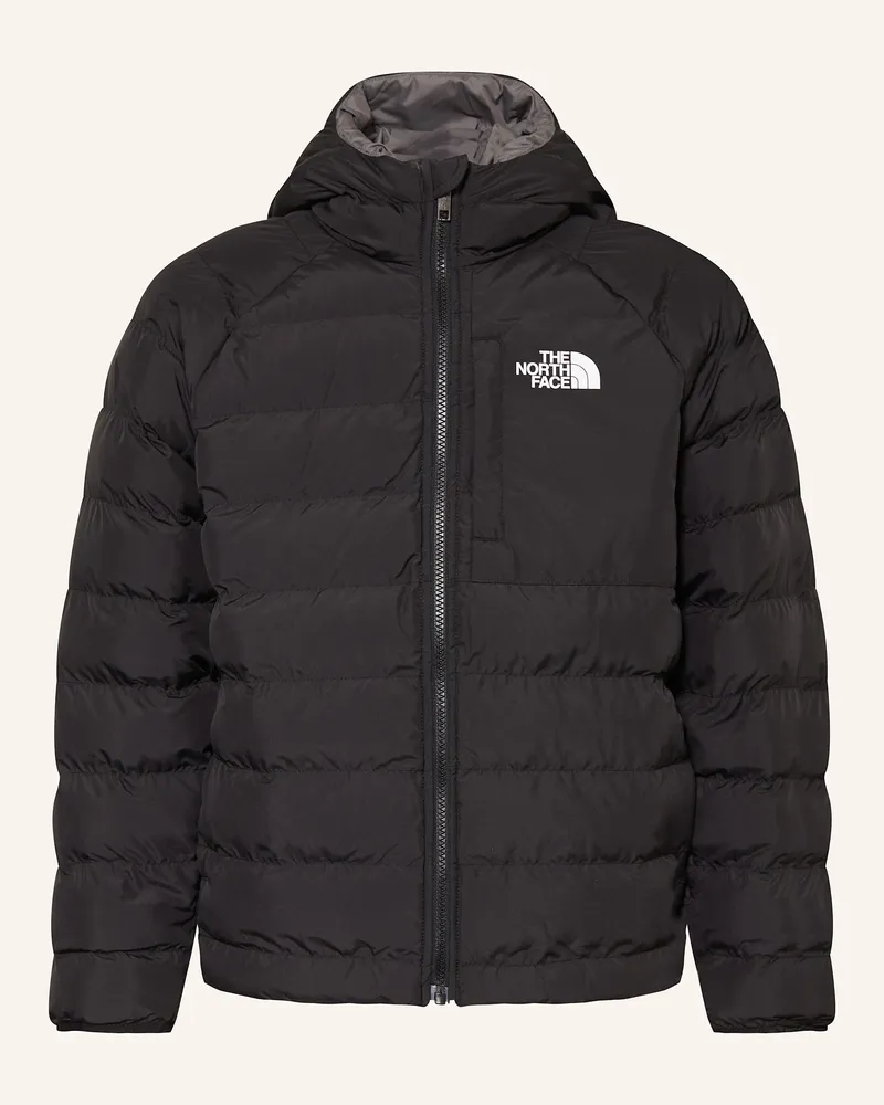 The North Face Steppjacke zum Wenden Schwarz