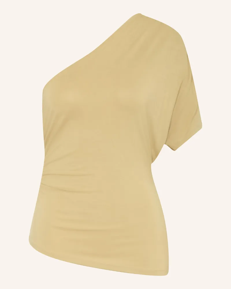 EB Denim One-Shoulder-Shirt Linnea beige Beige
