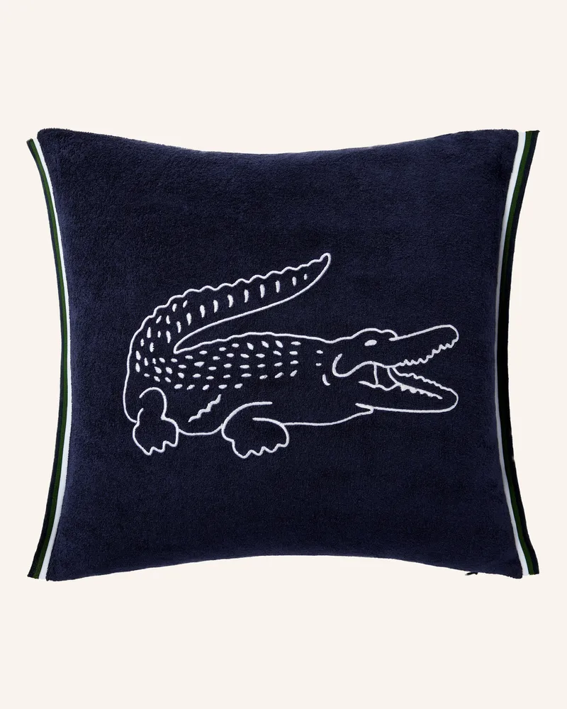 Lacoste Dekokissenhülle Lbreak blau Dunkelblau