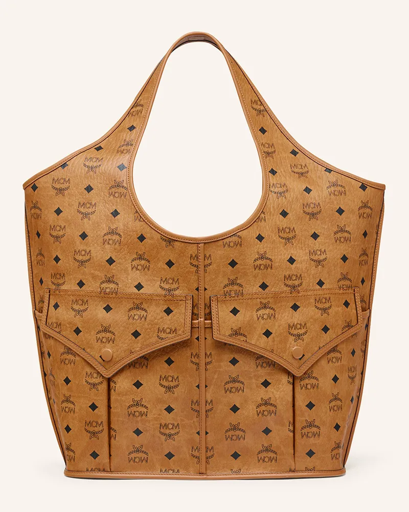 MCM Shopper Aren Vi braun Camel