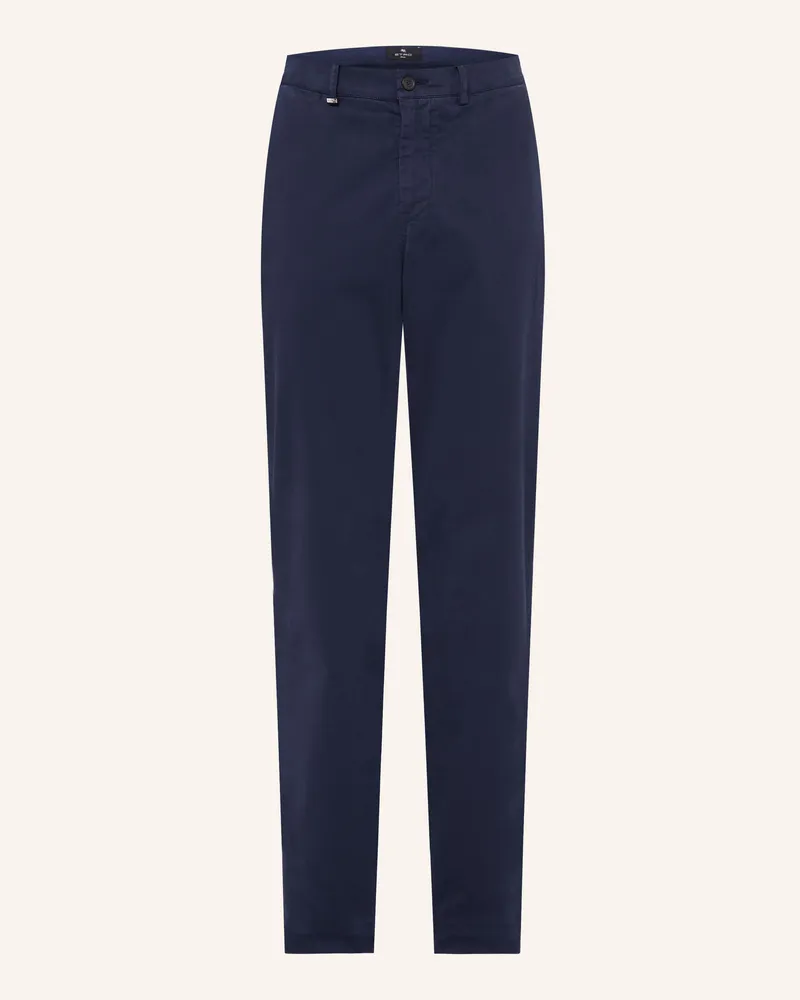 Etro Chino Regular Fit blau Dunkelblau