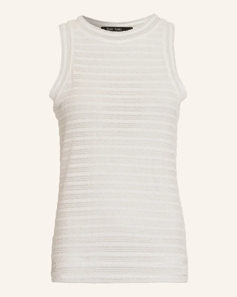 MARC AUREL Tanktop Weiss