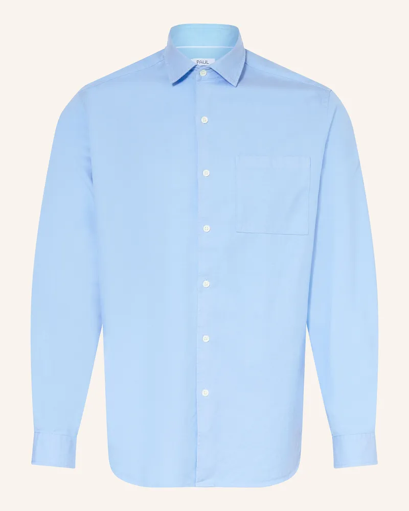 paul Hemd Comfort Fit Hellblau