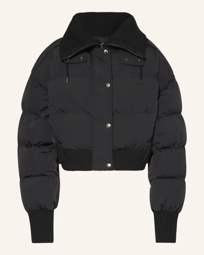 Jacquemus Cropped-Steppjacke La Doudoune Caraco schwarz Schwarz