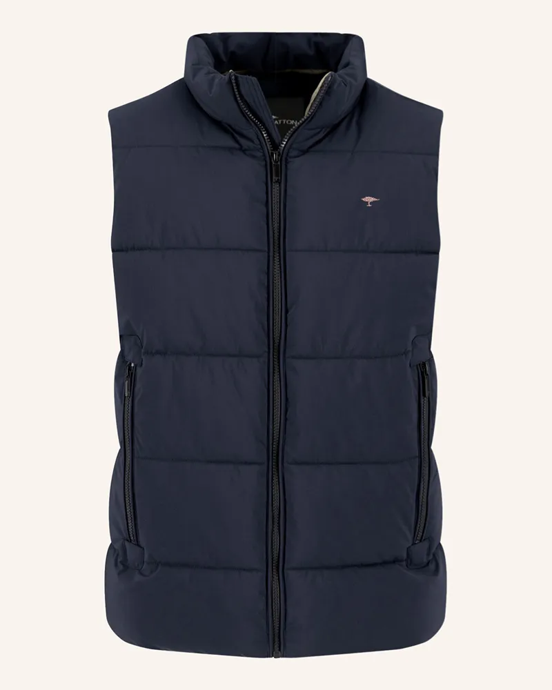 Fynch-Hatton Steppweste blau Dunkelblau