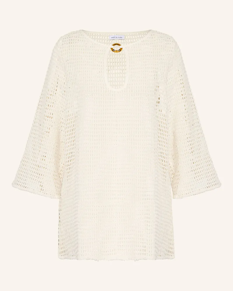 Mrs & HUGS Strandkleid Ecru