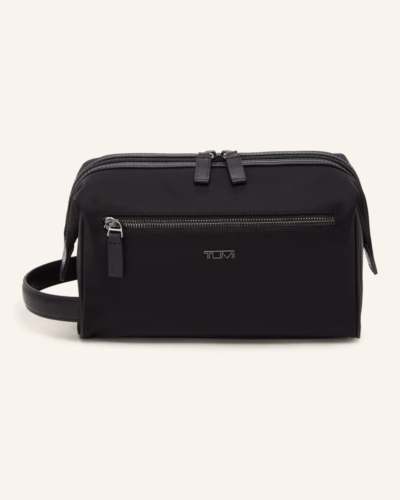 Tumi Saffiano-Kulturtasche Schwarz